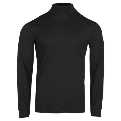 Men's Peach Skins Roll T-Neck - Hot Chillys#color_black