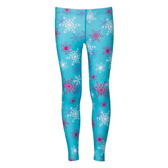 Youth Originals Print Tight - Hot Chillys#color_atoll-snowflake