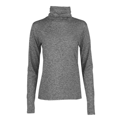Women's Clima-Tek Funnel Neck - Grey Heather