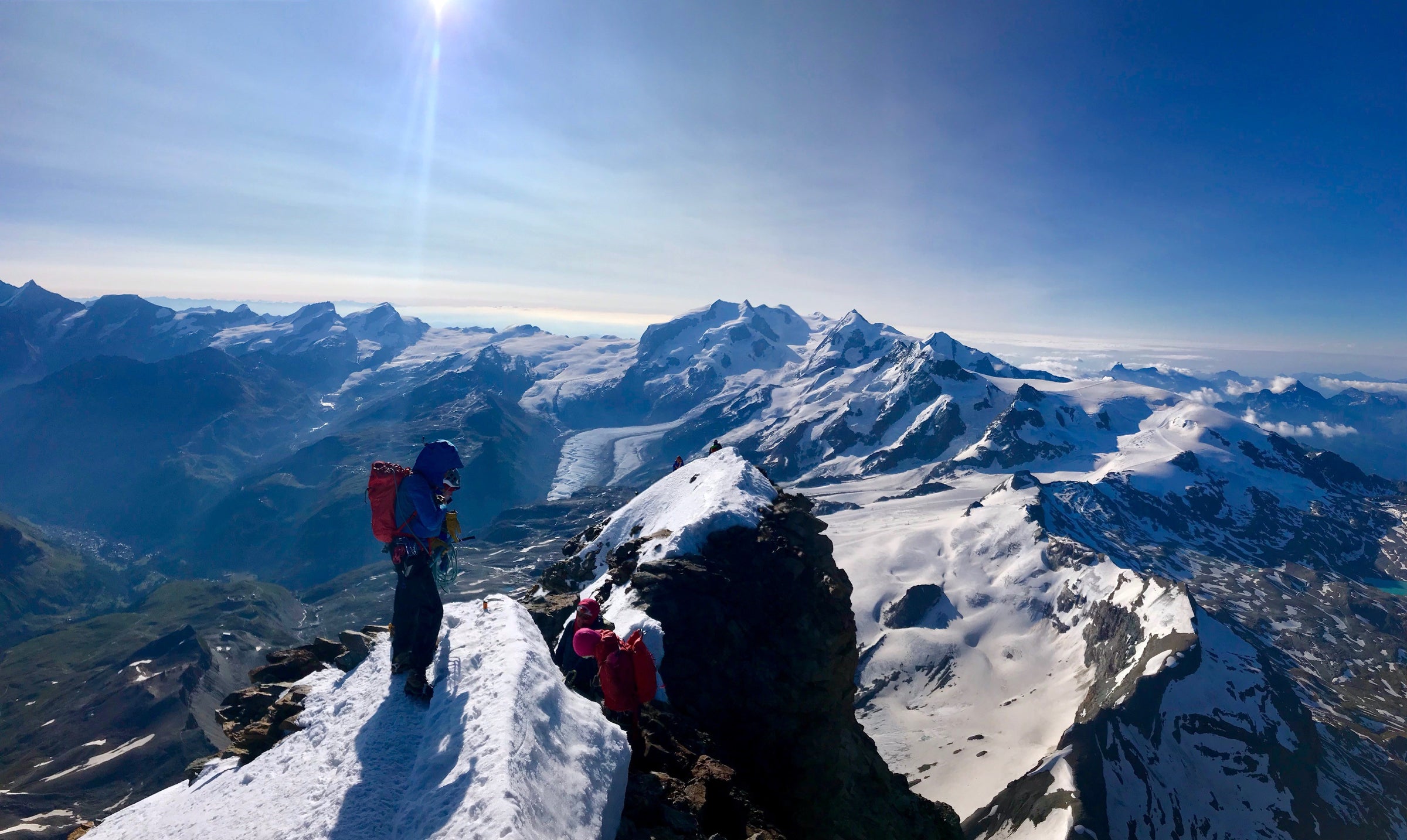 Pietro on the Matterhorn