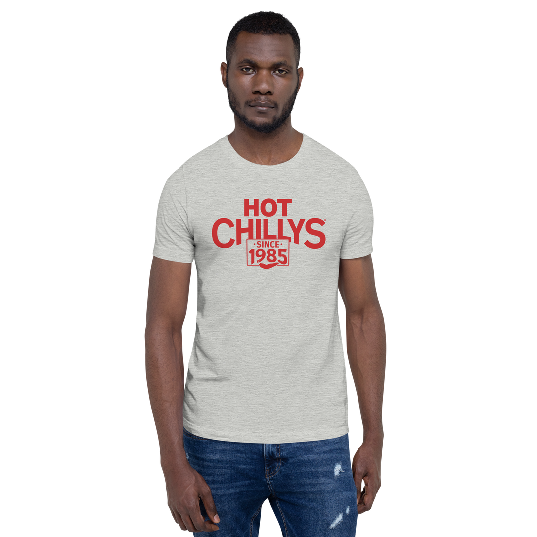 Hot Chillys Text Logo Tee#color_athletic-heather