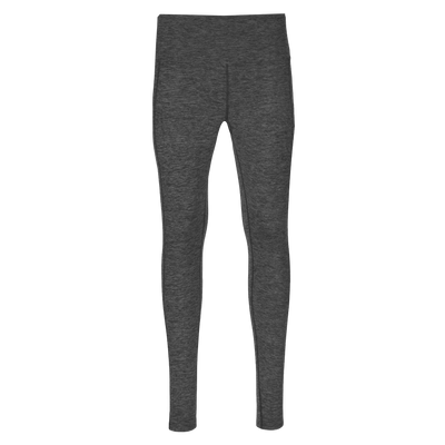 Hot Chillys women's thermal leggings in dark gray for cold weather warmth and comfort