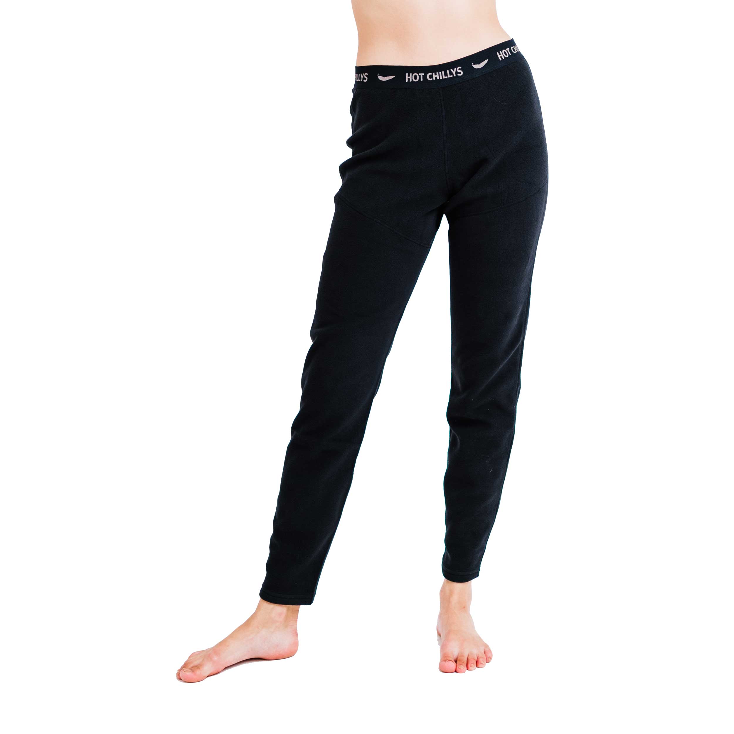 (取寄) ホットチリ レディース ラ モンタナ パンツ Hot Chillys women Hot Chillys La Montana Pants Black Women's Fleece Thermal Leggings - La Montaña Fleece Bottoms | Hot