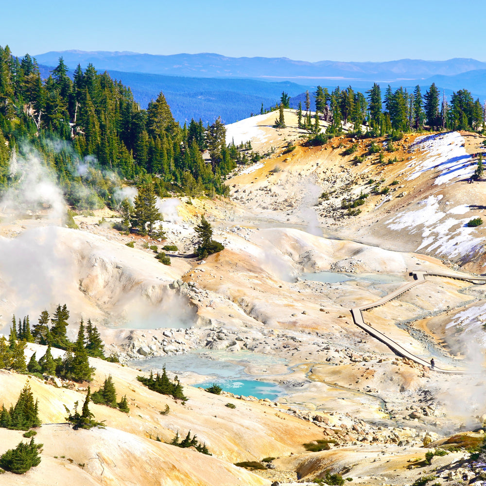 Bumpass Hell Trail Lassen Volcanic National Park