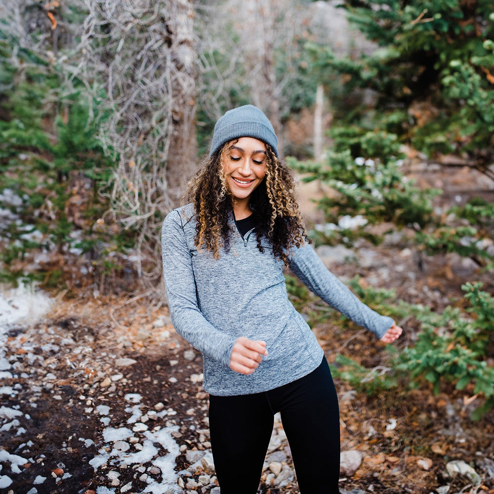 Hot Chillys Women's Clima-Tek Zip T