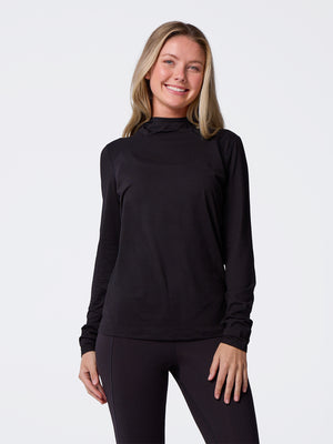 Women's Clima-Tek Hoodie - Black