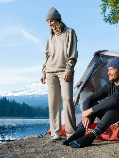 Women's La Paz Cowl Neck - Moon Rock