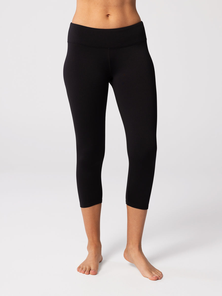 Women's Micro-Elite Chamois Premiere Capri Tight - Black