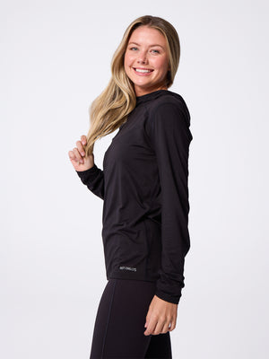 Women's Clima-Tek Hoodie - Black