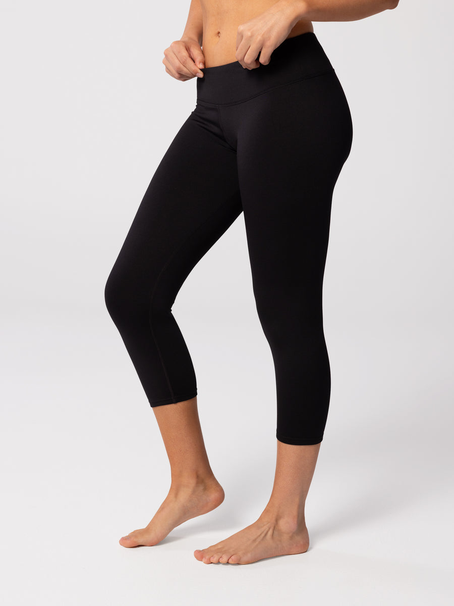 Women's Micro-Elite Chamois Premiere Capri Tight - Black