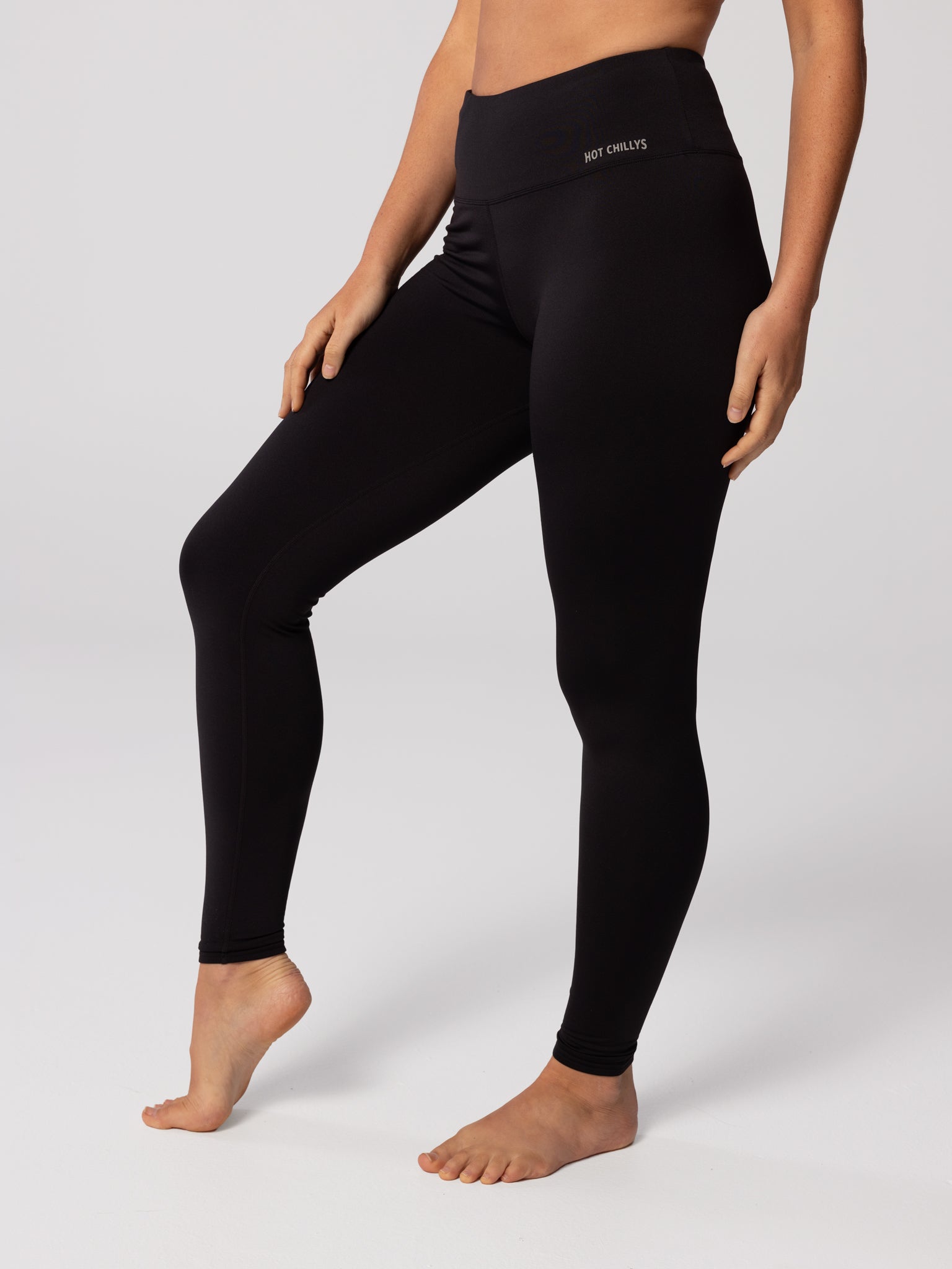 あ*様 TIGHT FIT LAYERED LONG SLEEVES チャコール Womens Thermal Underwear Bottoms | Hot Chillys Long Underwear