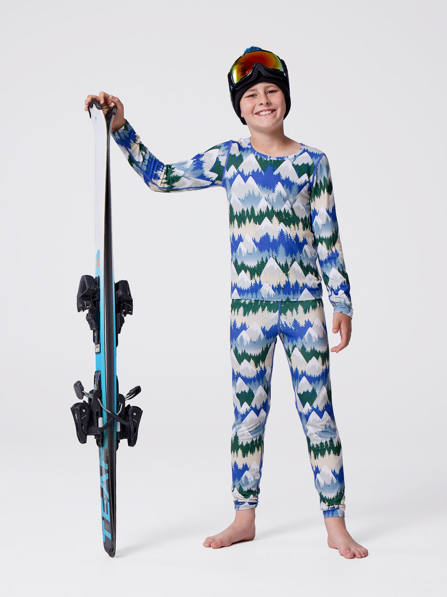 Youth Originals Print Crew - Mountains