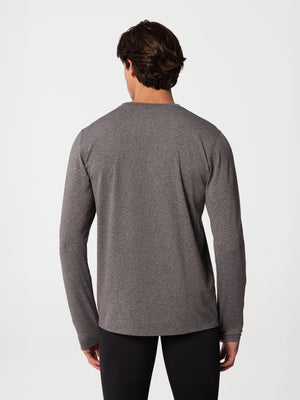 Men's Micro-Elite Chamois Crewneck - Granite