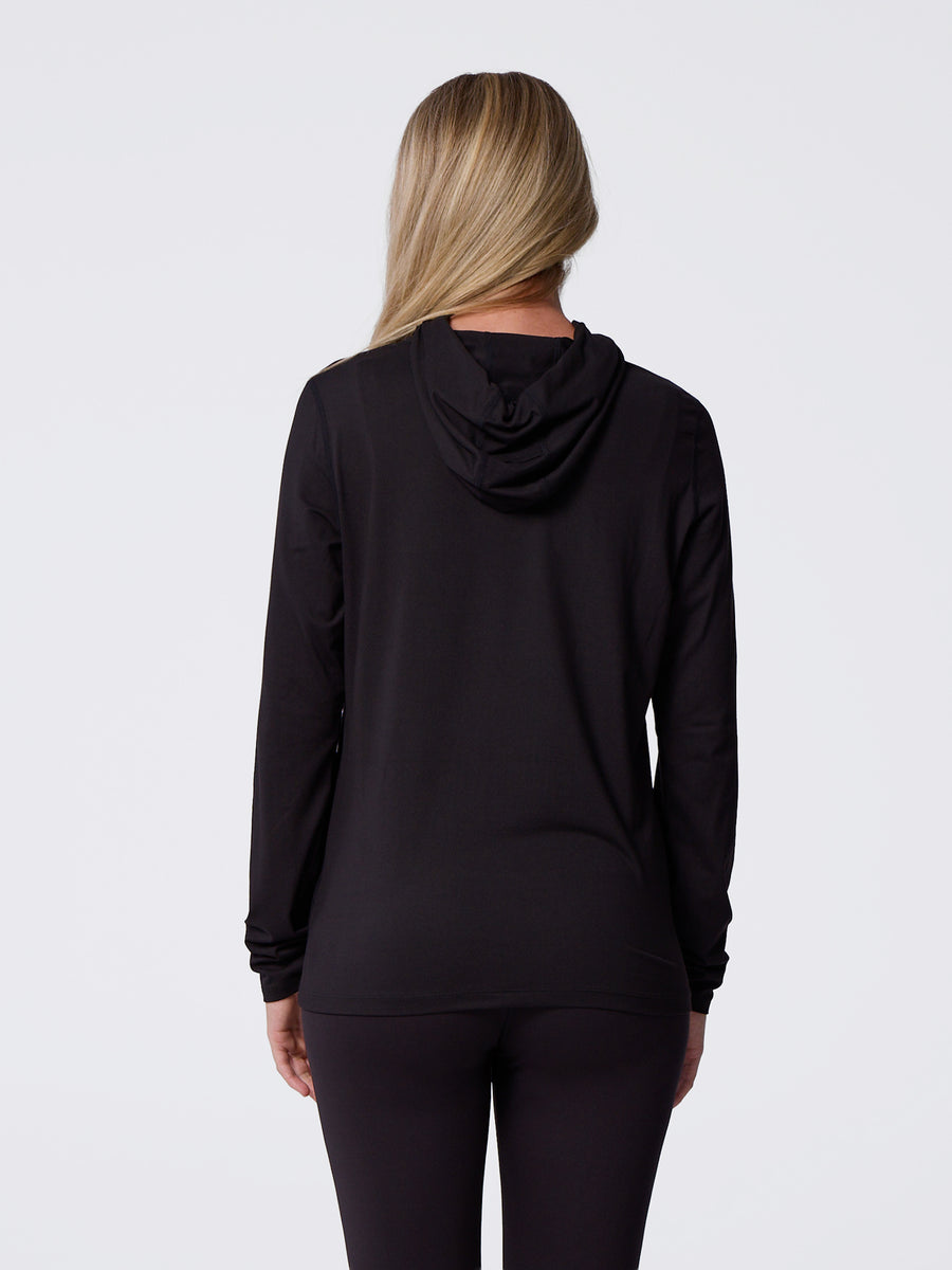 Women's Clima-Tek Hoodie - Black