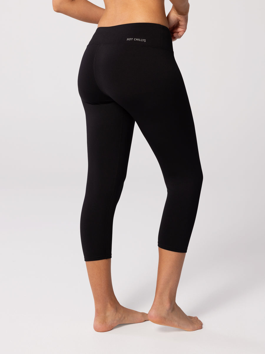 Women's Micro-Elite Chamois Premiere Capri Tight - Black