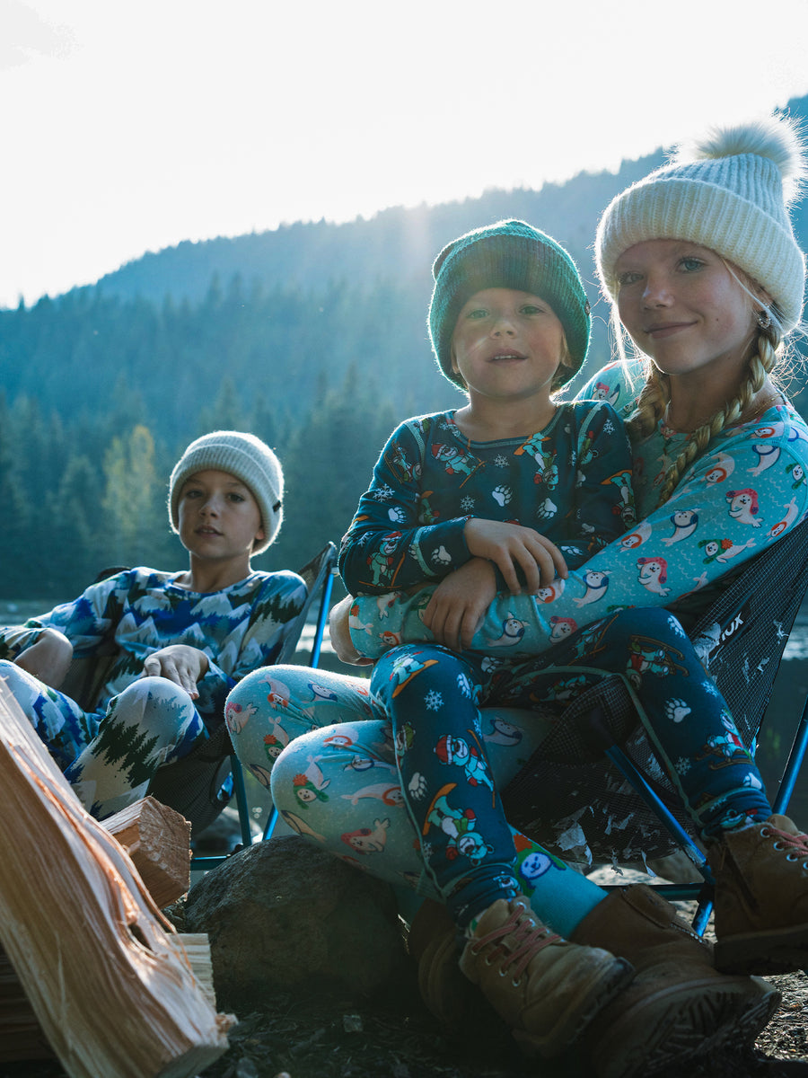 Youth Originals Print Crew - Mountains