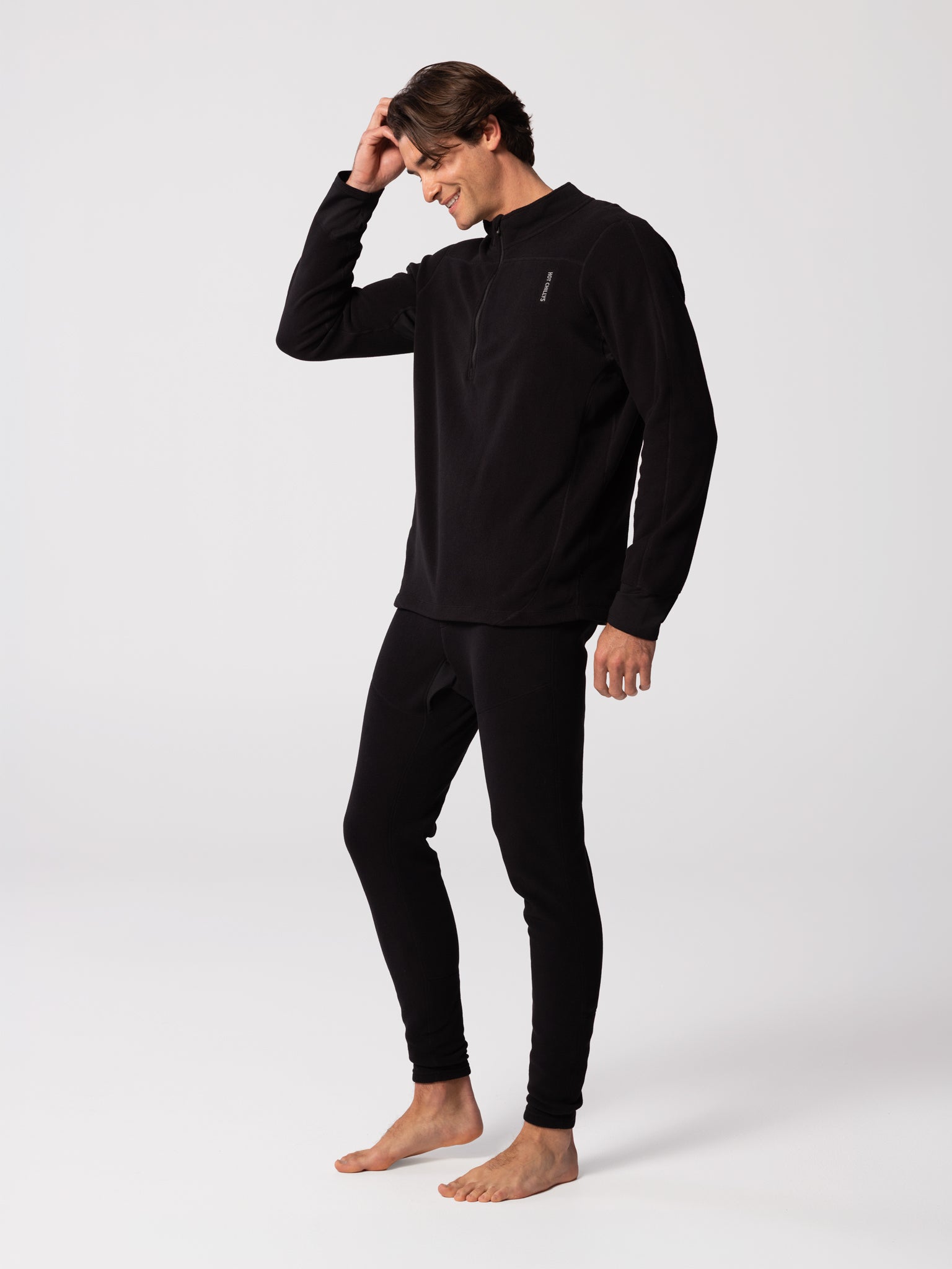 Men's La Montaña Fleece Bottom - Black – Hot Chillys