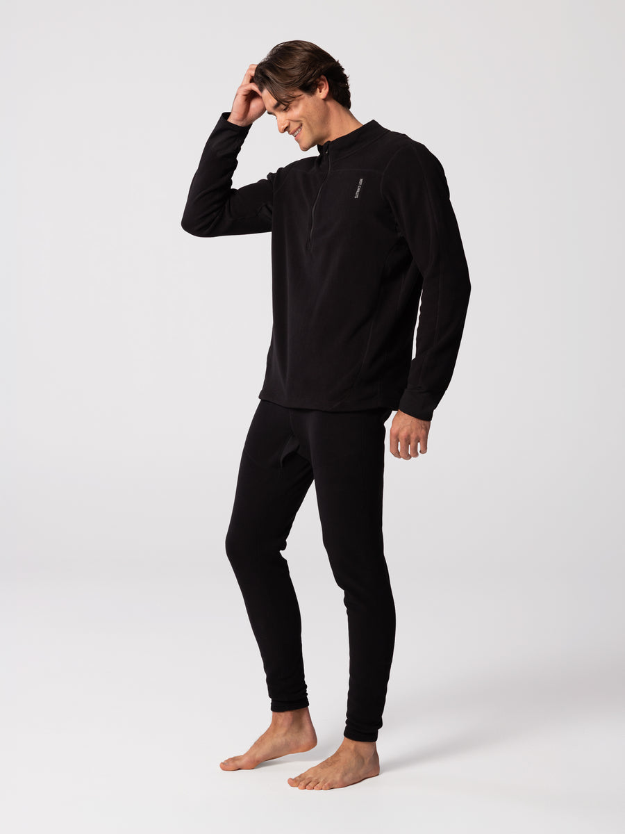 Men's La Montaña Fleece Bottom - Black