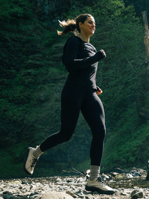 Women's Micro-Elite Chamois Crewneck - Black