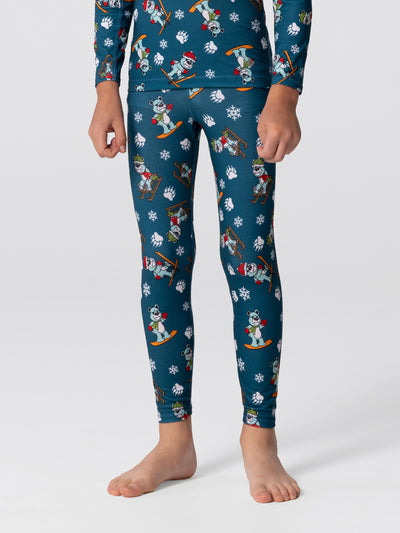 Youth Originals Print Tight - Snow Bears