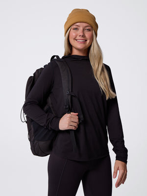 Women's Clima-Tek Hoodie - Black