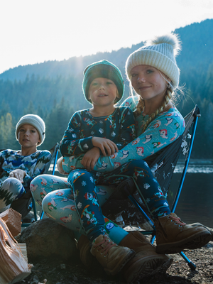 Youth Originals Print Tight - Snow Bears