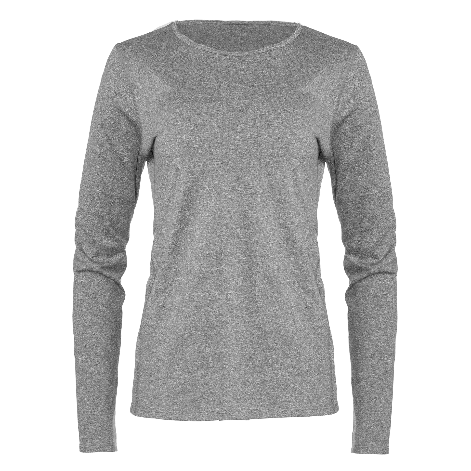 Womens Thermal Long Sleeve | Crew Neck Base Layer - Granite – Hot