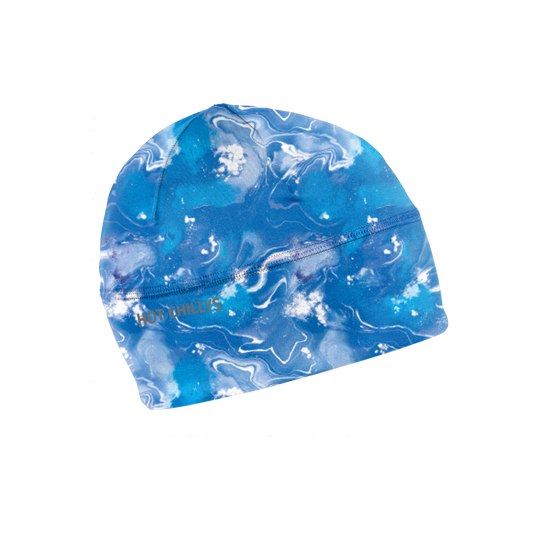 Adult Micro-Elite Chamois Print Beanie#color_thriller-quartz