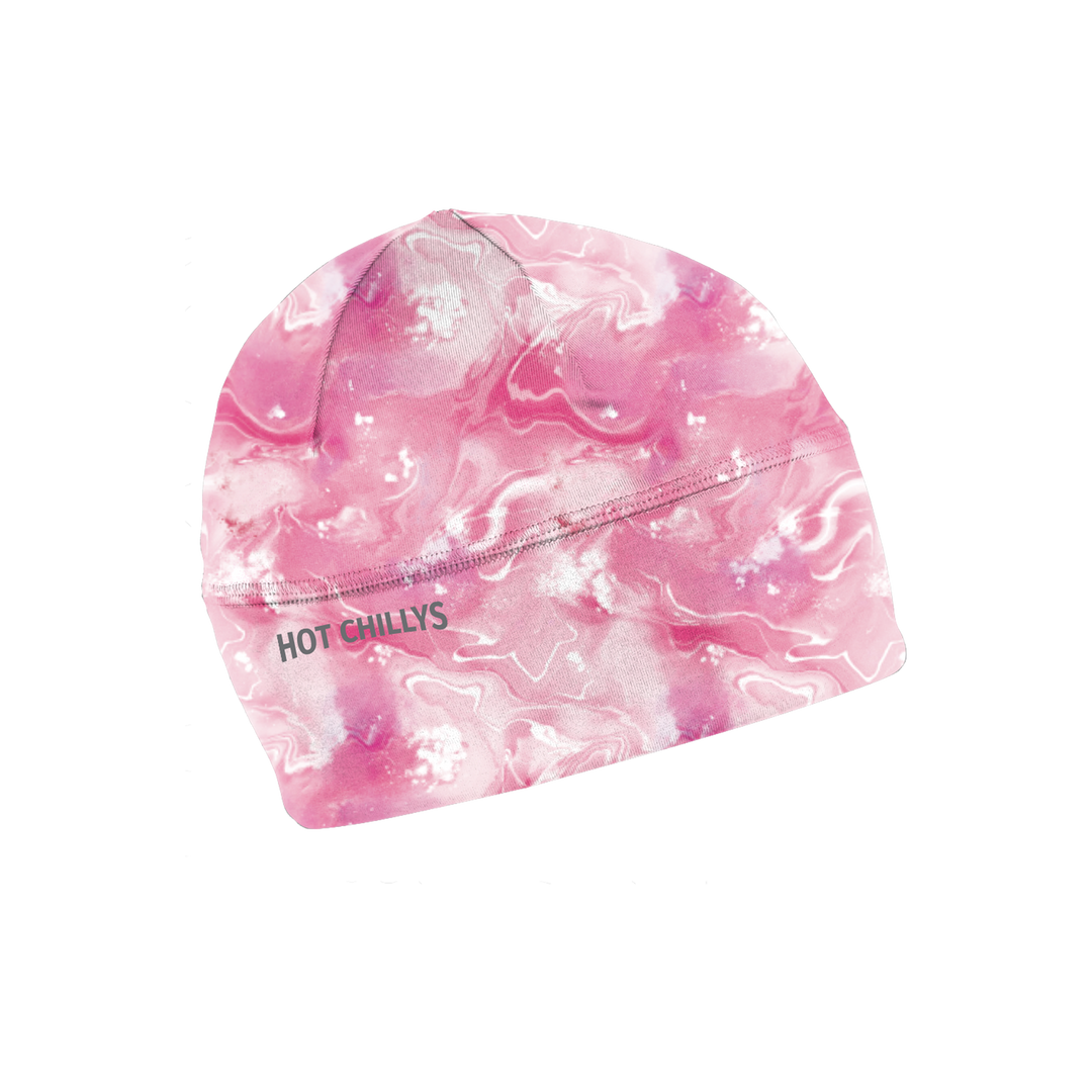 Adult Micro-Elite Chamois Print Beanie#color_fuchsia-quartz