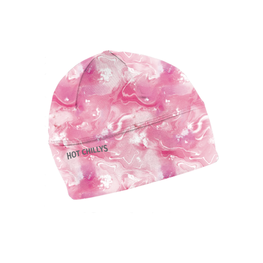 Adult Micro-Elite Chamois Print Beanie#color_fuchsia-quartz