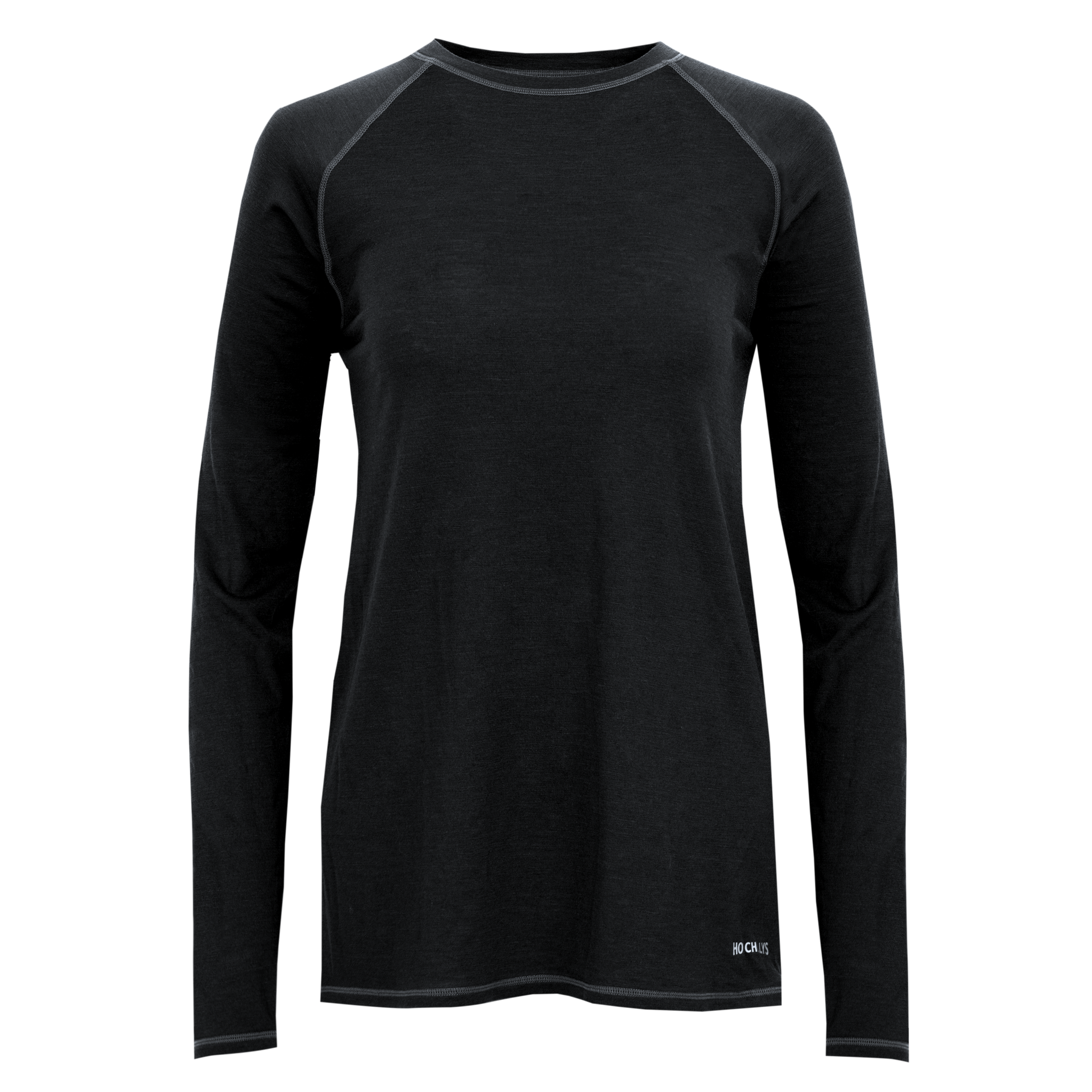 Women s Clima Wool Merino Crew Black