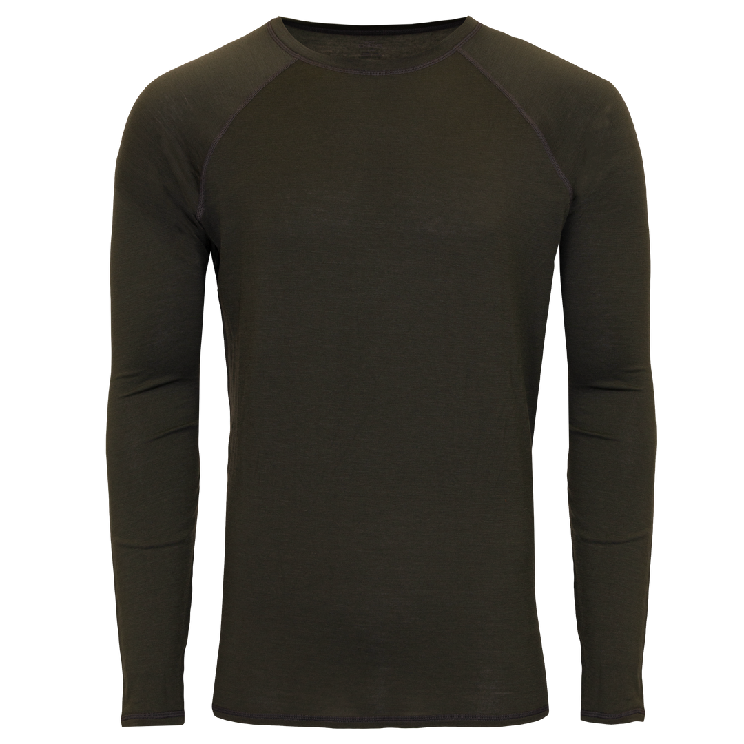 Men's Merino Crew#color_od-green