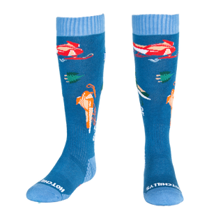 Youth Snowmobiles Mid Volume Sock
