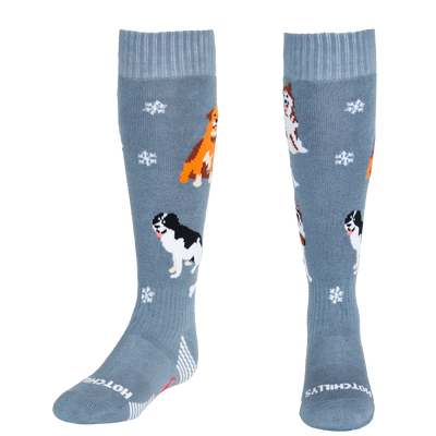 Youth Winter Dogs Mid Volume Sock