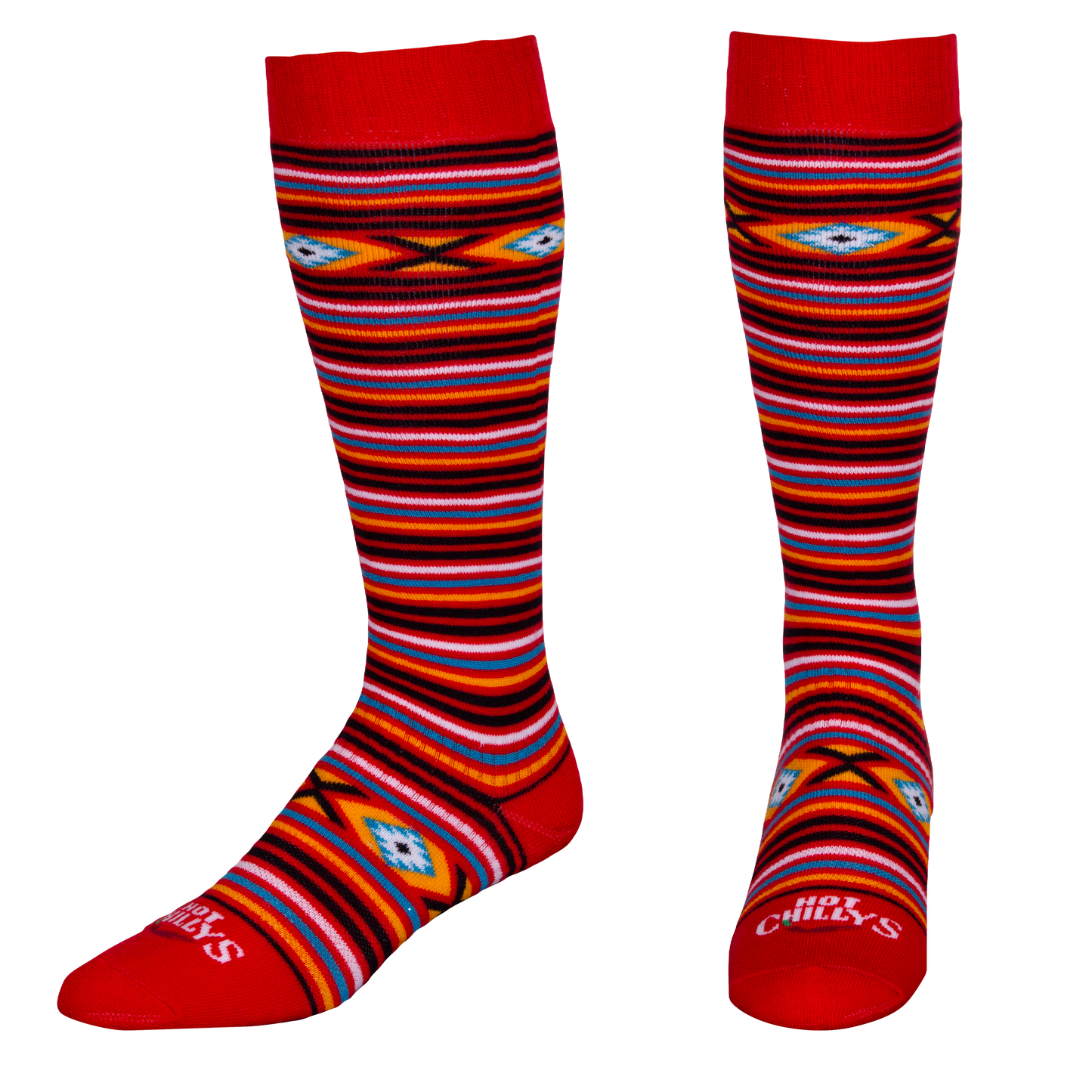 Hot Chillys Men's Mid Volume Sock - Serape