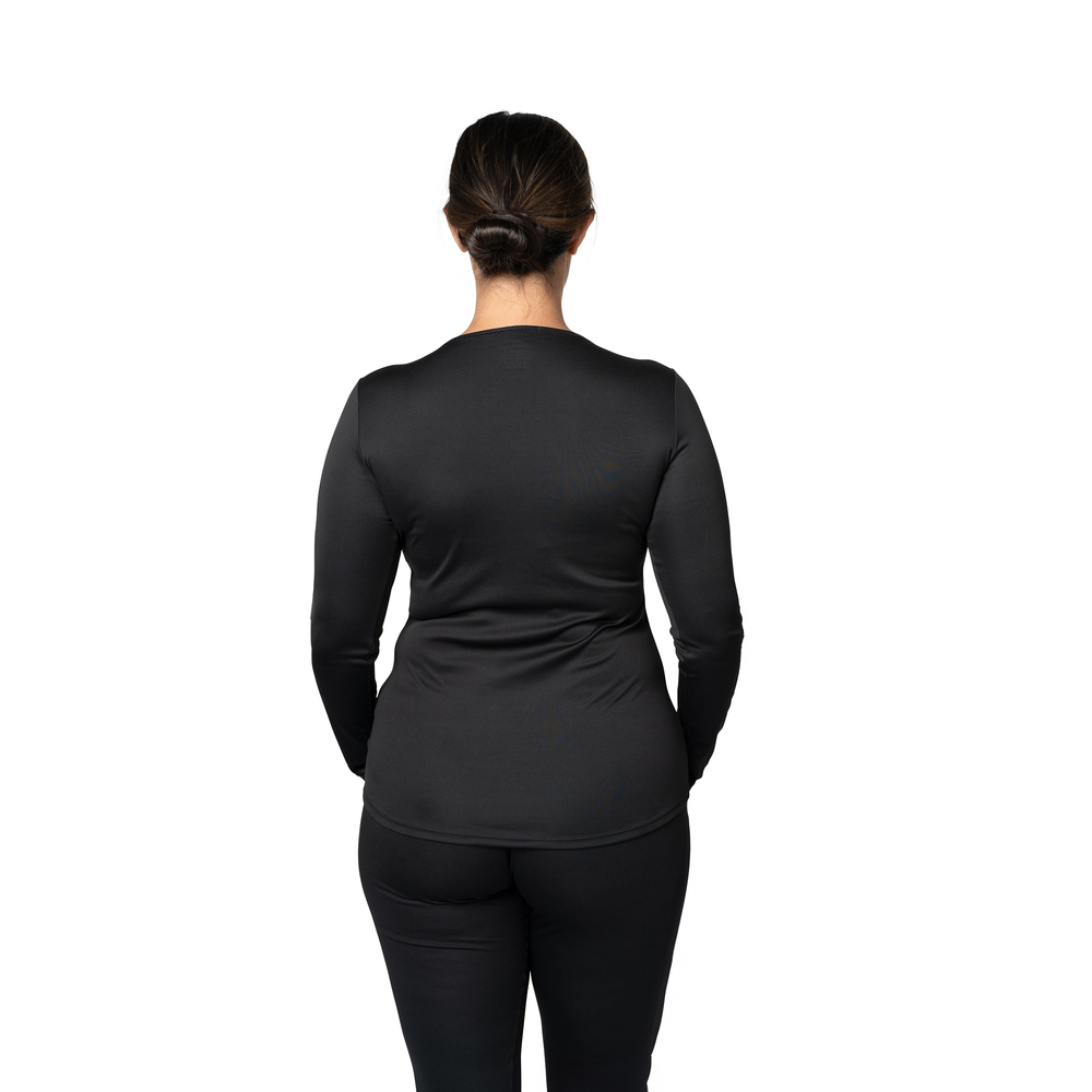 
                  
                    Hot Chillys Women's Peach Skins Crewneck - Black
                  
                