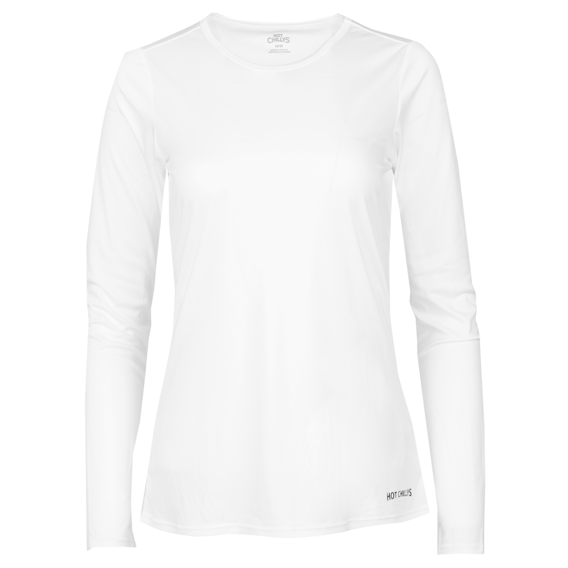 (取寄) ホットチリ レディース ピーチスキンズ クルー ネック Hot Chillys women Hot Chillys Peachskins Crew Neck White Womens Lightweight Baselayer | Crew Neck Baselayer - White – Hot