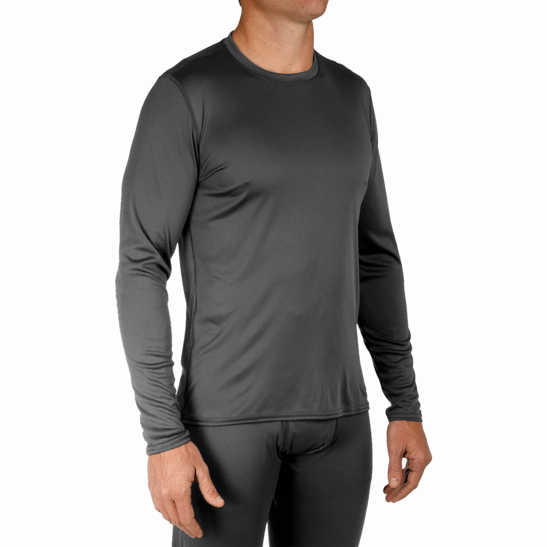 Mens Base Layer Top | Lightweight Thermal Winter Shirt – Hot Chillys