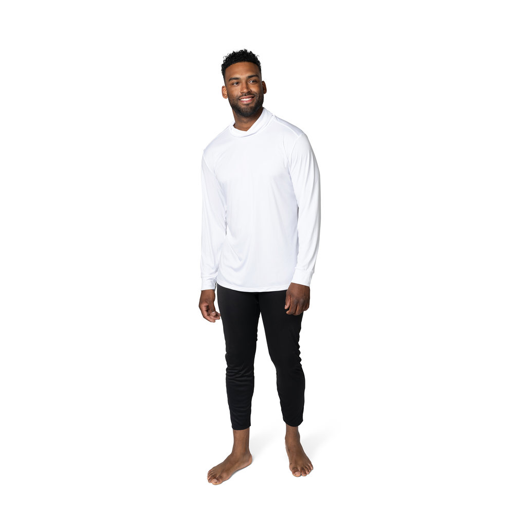 
                  
                    Hot Chillys Men's Peach Skins Roll T-Neck - White
                  
                