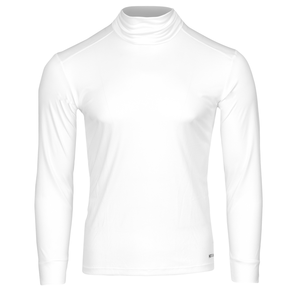 
                  
                    Men's Peach Skins Roll T-Neck - Hot Chillys#color_white
                  
                