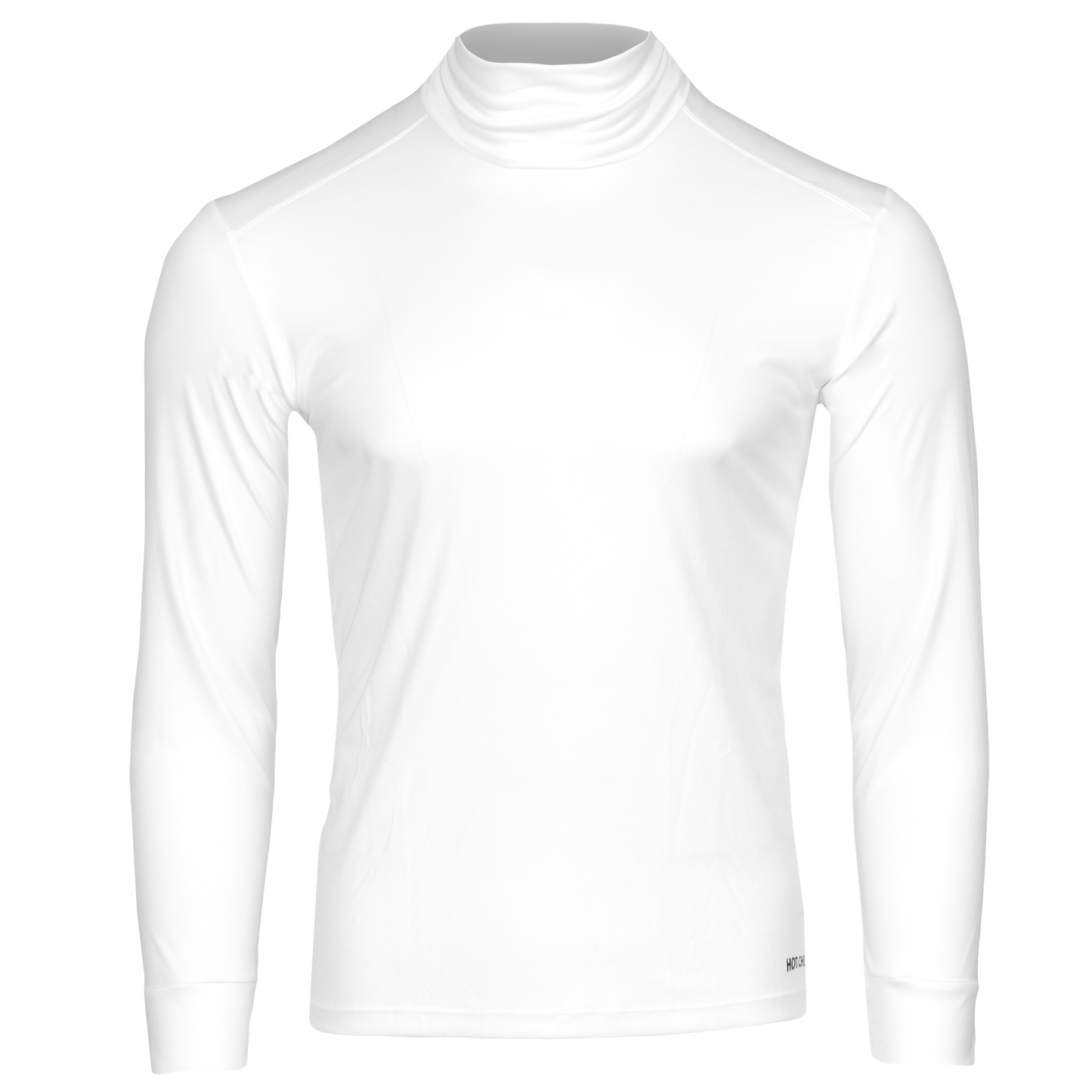 Men's Peach Skins Roll T-Neck - Hot Chillys#color_white