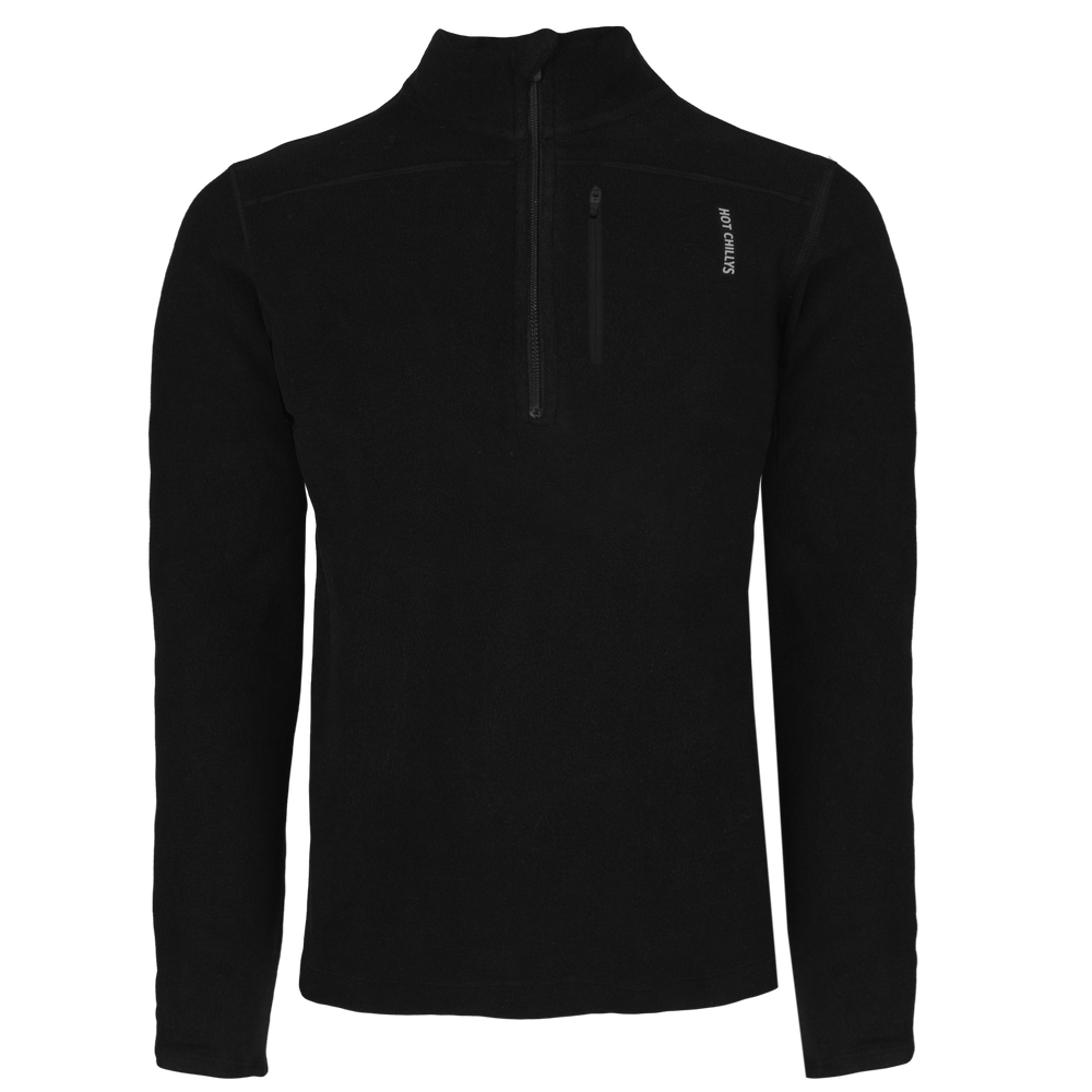 
                  
                    Men's La Montaña Fleece Zip T - Hot Chillys#color_black-black
                  
                