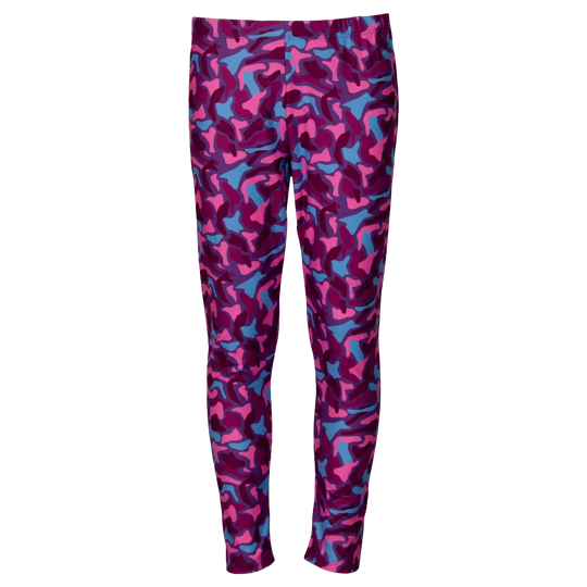 Youth Velvet Fleece Pant#color_bright-abstract-camo