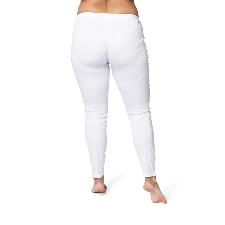 Hot Chillys Women's Peach Skins Bottom - White1
