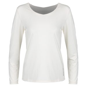 Women's Cybersilk Scoopneck - Unbleached Cotton