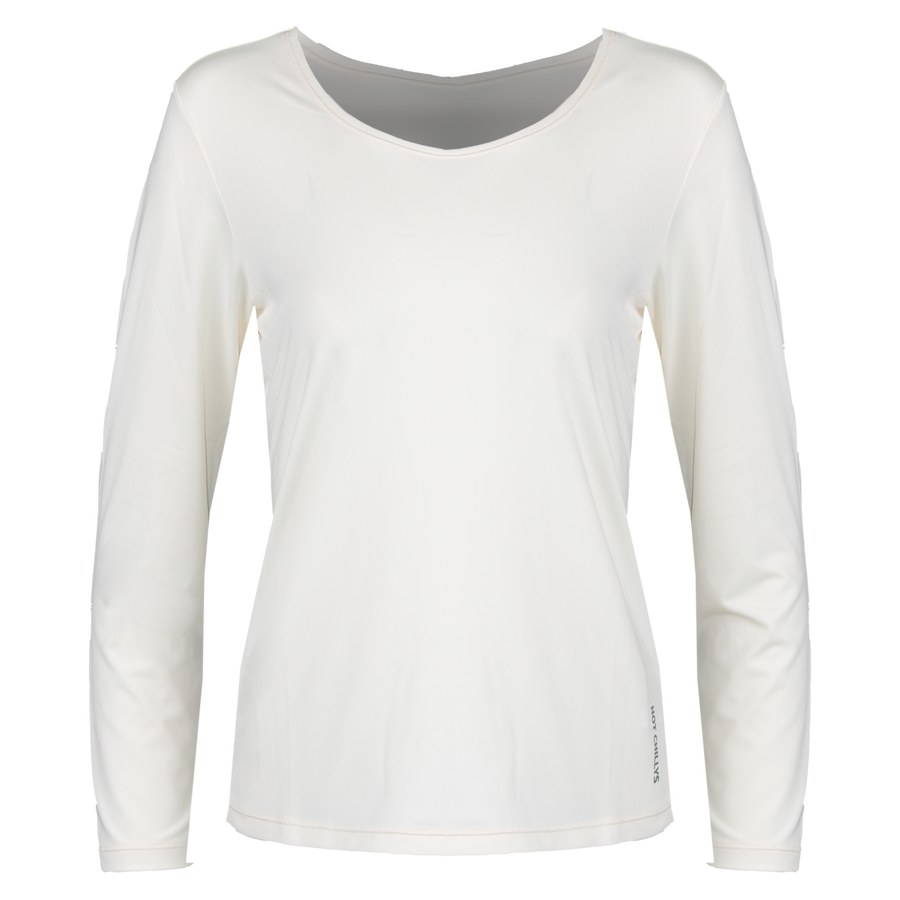 Women's Cybersilk Scoopneck - Unbleached Cotton