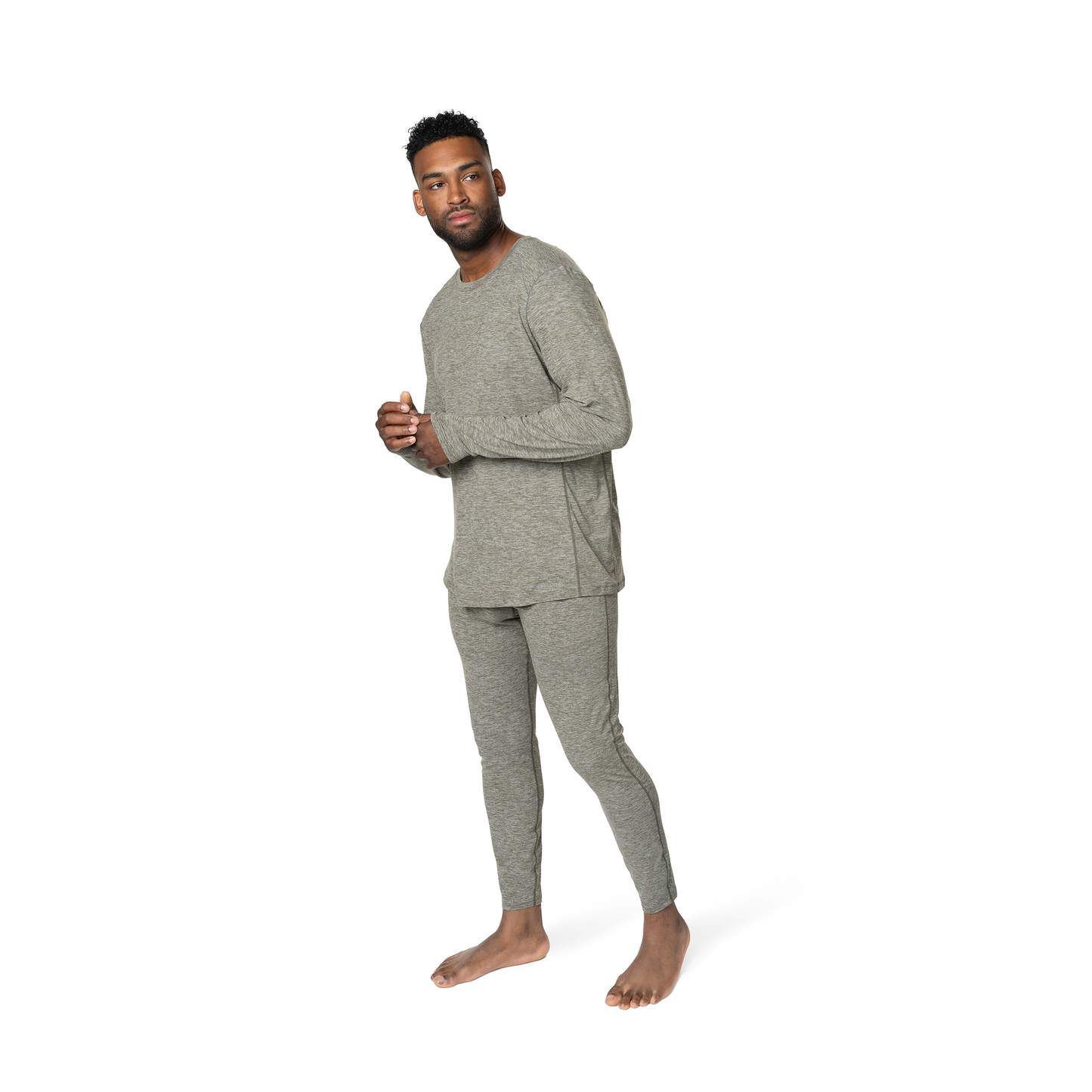 Men's Clima-Tek Crewneck - OD Heather – Hot Chillys Men's Clima-Tek Crewneck - OD Heather – Hot Chillys