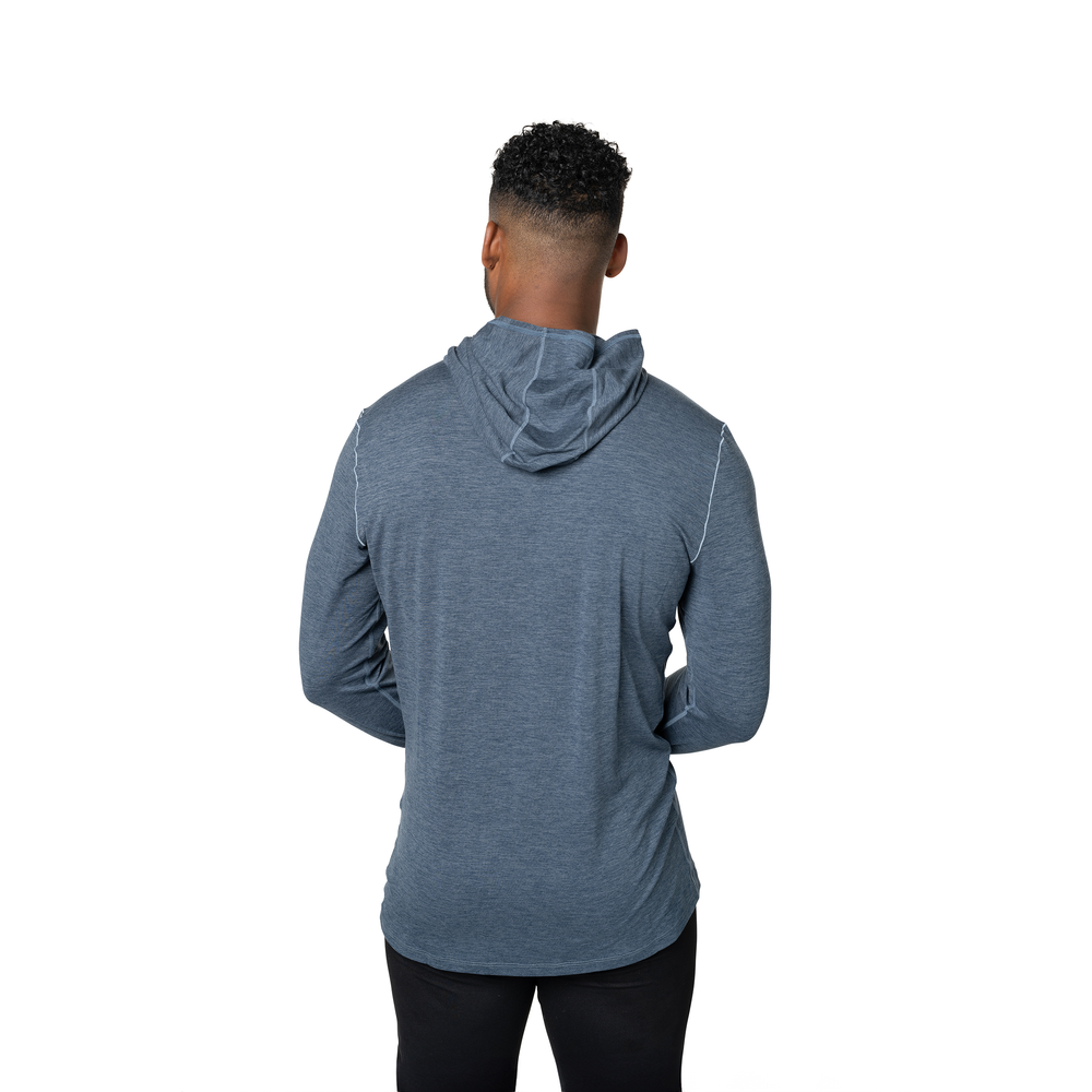 
                  
                    Hot Chillys Men's Clima-Tek Hoodie - Nightfall Heather
                  
                