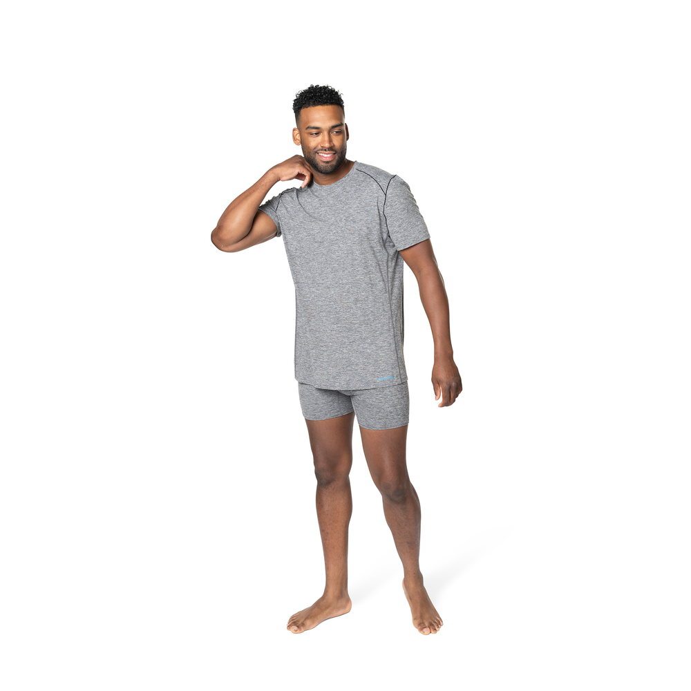 
                  
                    Hot Chillys Men's Clima-Tek Boxer - Grey Heather
                  
                