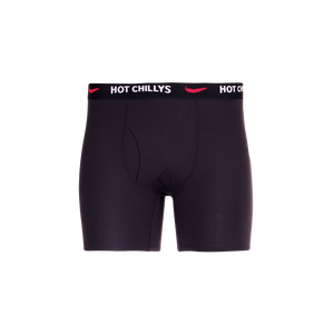 Hot Chillys Men's Clima-Tek Boxer - Black